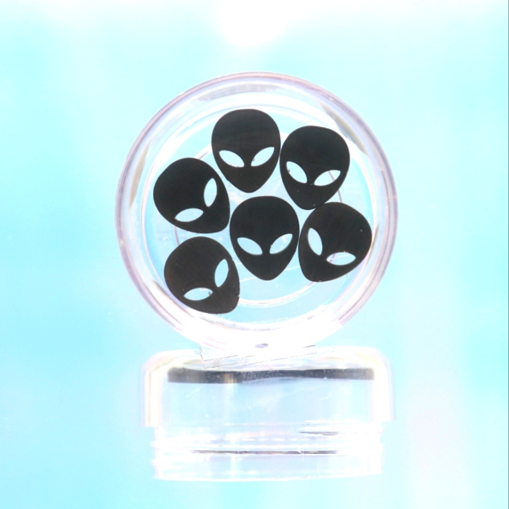 Designer Alien Nail Charms